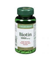 Nature's Bounty Biotin Pills